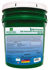 Renewable Lubricants - 5 Gal Pail Synthetic/Graphite Lubricant - White, -28°F to 2,000°F, Food Grade - Industrial Tool & Supply