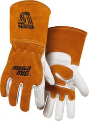 Steiner - Size XL Cotton Lined Goatskin Welding Glove - 12" OAL - Industrial Tool & Supply