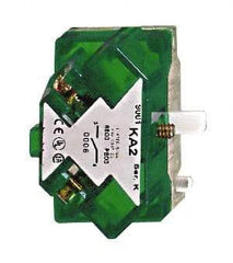 Square D - Multiple Amp Levels, Electrical Switch Contact Block - 125 VAC and 240 VAC, Screw Terminal, 30mm Hole, For Use with 9001K/SK - Industrial Tool & Supply