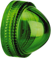 Schneider Electric - Pilot and Indicator Light Lens - Green - Industrial Tool & Supply