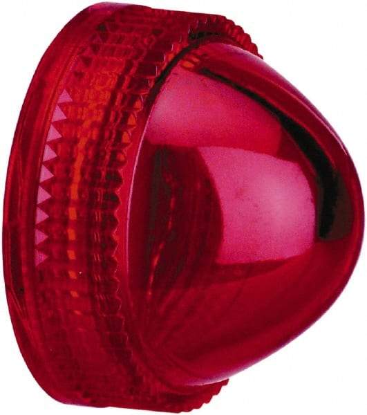 Schneider Electric - Pilot and Indicator Light Lens - Red - Industrial Tool & Supply