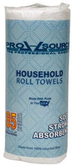 PRO-SOURCE - Perforated Roll of 2 Ply White Paper Towels - 11" Sheet Length - Industrial Tool & Supply