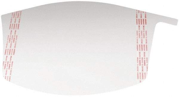 3M - Visor Cover for PAPR/SAR Headgear - Clear, Compatible with M-927 Premium Visors - Industrial Tool & Supply