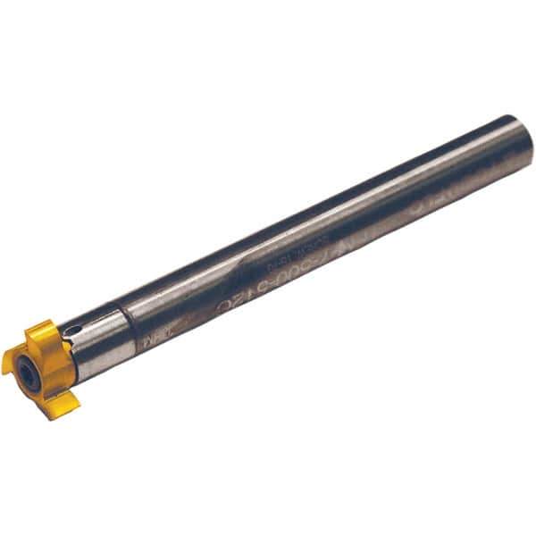 Tool-Flo - TFM 5/8" Straight Shank Milling Tip Insert Holder & Shank - 5.12" OAL, TFM Tool Holder - Industrial Tool & Supply