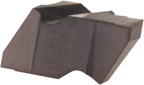 Kennametal - 4094NRD Grade KCU10, 4.78mm Cutting Width Carbide Grooving Insert - 1/2" Max Depth of Cut, Right Hand, 0.0941" Corner Radius, AlTiN Finish - Industrial Tool & Supply