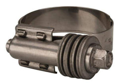 Value Collection - 13/16 to 1-3/4" Hose, 9/16" Wide x 0.6" Thick, Constant Torque Clamp - 13/16 to 1-3/4" Diam, Grade 301 & 410 Stainless Steel Screw - Industrial Tool & Supply
