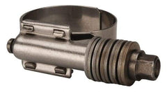Value Collection - 1 to 1-3/4" Hose, 5/8" Wide x 0.7" Thick, Constant Torque Clamp - 1 to 1-3/4" Diam, Grade 301 & 410 Stainless Steel Screw - Industrial Tool & Supply