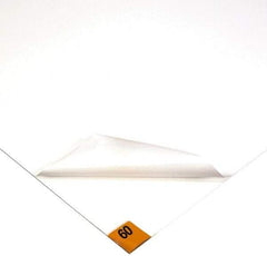Wearwell - 1-1/2' Long x 3' Wide x 1/8" Thick, Smooth Pattern Clean Room Matting - Tacky Sheets, White, 60 Layers per Mat - Industrial Tool & Supply