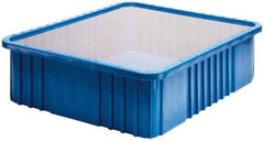 Quantum Storage - 17-1/2" Wide, Clear Bin Dust Cover - Use with DG93030, DG93060, DG93080, DG93120 - Industrial Tool & Supply