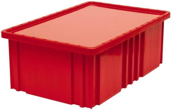 Quantum Storage - 10.9" Wide, Clear Bin Dust Cover - Use with DG92035,DG92060, DG92080 - Industrial Tool & Supply