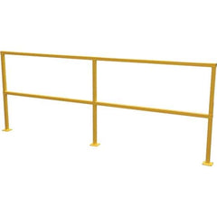 Vestil - 108" Long x 42" High, Steel Square Handrails - Industrial Tool & Supply