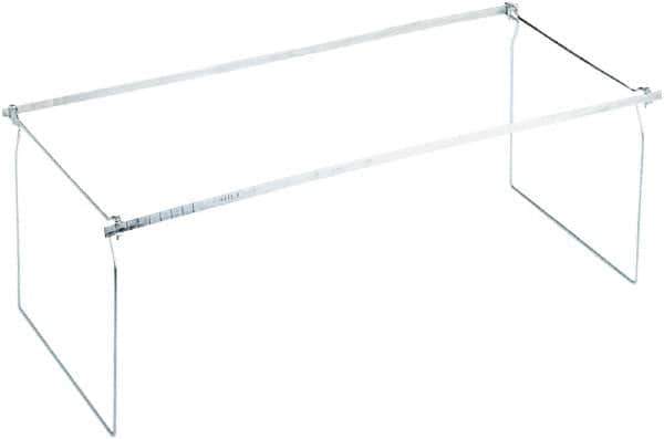 UNIVERSAL - 23 x 26.77", Letter Size, Silver, Hanging File Drawer Frames - Industrial Tool & Supply