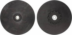 Made in USA - 9" Diam Quick-Change Disc Backing Pad - Medium Density, 7,000 RPM, Speed-Lok Compatible - Industrial Tool & Supply