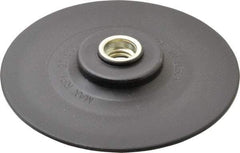 Made in USA - 5" Diam Quick-Change Disc Backing Pad - Medium Density, 20,000 RPM, Speed-Lok Compatible - Industrial Tool & Supply
