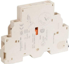 Schneider Electric - Circuit Breaker Auxiliary Contact Block - Use with GV2L, GV2LE, GV2ME, GV2P, GV2RT, GV3L, GV3P, TeSys - Industrial Tool & Supply