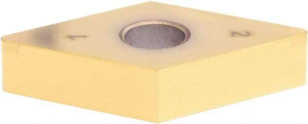 Sumitomo - 2NC-DNGA432 Grade BNC300 PCBN Turning Insert - TiN Finish, 55° Diamond, 1/2" Inscr Circle, 3/16" Thick, 1/32" Corner Radius - Industrial Tool & Supply