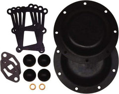 SandPIPER - 3" Pump, Buna-N Fluid Section Repair Kit - For Use with Diaphragm Pumps - Industrial Tool & Supply