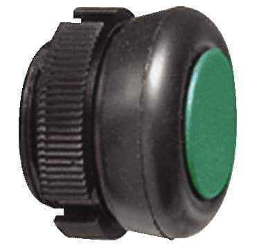 Square D - Pushbutton Switch Head - Green, Round Button - Industrial Tool & Supply