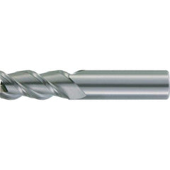 Kennametal - 5/8", 3 Flute, Single End, Solid Carbide, Corner Radius End Mill - 4" OAL, 37° Helix, Right Hand Flute, 2-1/8" LOC, Right Hand Cut - Industrial Tool & Supply