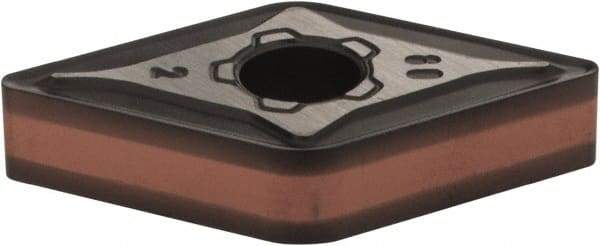 Iscar - DNMG432 M3M Grade IC6015 Carbide Turning Insert - TiCN/Al2O3/TiN Finish, 55° Diamond, 1/2" Inscr Circle, 3/16" Thick, 1/32" Corner Radius - Industrial Tool & Supply