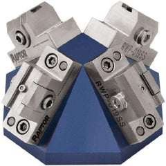 Raptor Workholding - 3/8" Jaw Width, 2.69" High Dovetail Vise - For Use with 4 & 5 Axis Workholding Systems - Industrial Tool & Supply