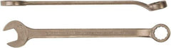 Ampco - 50mm 12 Point Combination Wrench - 22-5/8" OAL, Aluminum Bronze, Plain Finish - Industrial Tool & Supply