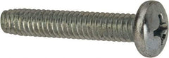 Value Collection - 1/4-20 UNC Thread, 1-1/2" Length Under Head, #3 Phillips Drive Steel Thread Cutting Screw - Pan Head, Grade 1016-1024, Point Type F, Zinc-Plated Finish - Industrial Tool & Supply