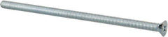 Value Collection - #10-32 UNF, 4" OAL Phillips Drive Machine Screw - Flat Head, Grade J82 Steel, Zinc-Plated Finish, Without Washer - Industrial Tool & Supply