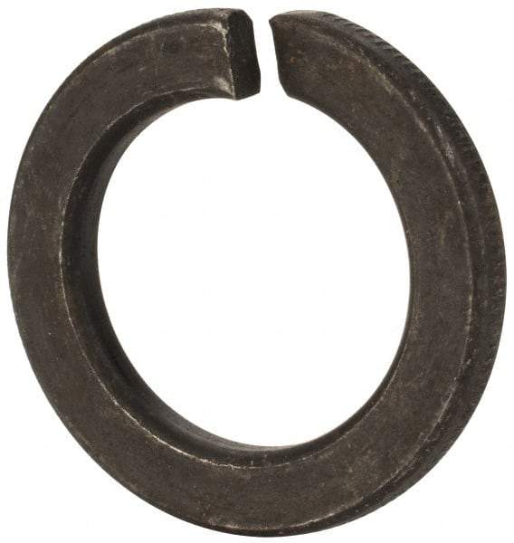Value Collection - M27, 27.5mm ID, 43mm OD, 5mm Thick Split Lock Washer - Grade 8 Spring Steel, Uncoated, 27.5mm Min ID, 43.7mm Max ID - Industrial Tool & Supply
