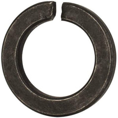 Value Collection - M30, 30.5mm ID, 48.2mm OD, 6mm Thick Split Lock Washer - Grade 8 Spring Steel, Uncoated, 30.5mm Min ID, 31.7mm Max ID - Industrial Tool & Supply