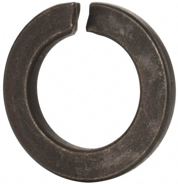 Value Collection - M33, 33.5mm ID, 55.2mm OD, 6mm Thick Split Lock Washer - Grade 8 Spring Steel, Uncoated, 33.5mm Min ID, 34.7mm Max ID, 55.2mm Min OD, 53.2mm Max OD - Industrial Tool & Supply