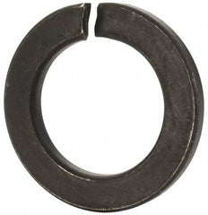 Value Collection - M36, 36.5mm ID, 58.2mm OD, 6mm Thick Split Lock Washer - Grade 8 Spring Steel, Uncoated, 36.5mm Min ID, 37.7mm Max ID - Industrial Tool & Supply