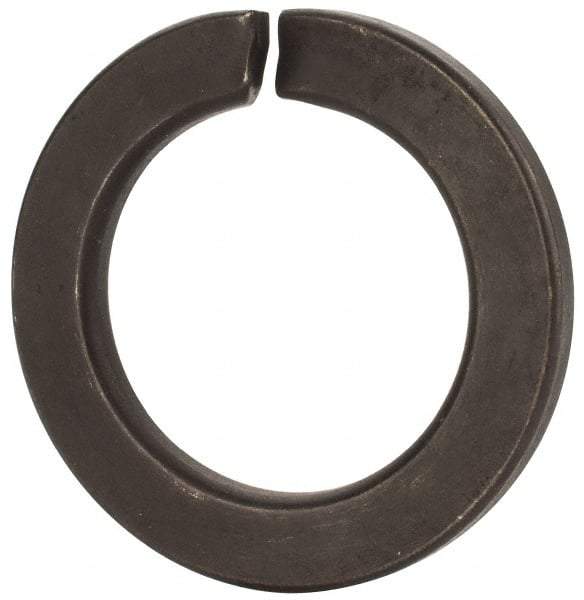 Value Collection - M39, 39.5mm ID, 61.2mm OD, 6mm Thick Split Lock Washer - Grade 8 Spring Steel, Uncoated, 39.5mm Min ID, 40.7mm Max ID - Industrial Tool & Supply