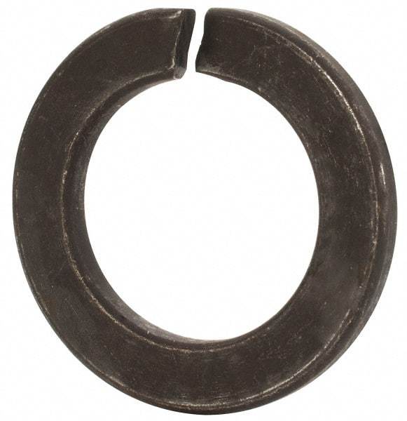 Value Collection - M42, 42.5mm ID, 68.2mm OD, 7mm Thick Split Lock Washer - Grade 8 Spring Steel, Uncoated, 42.5mm Min ID, 43.7mm Max ID - Industrial Tool & Supply