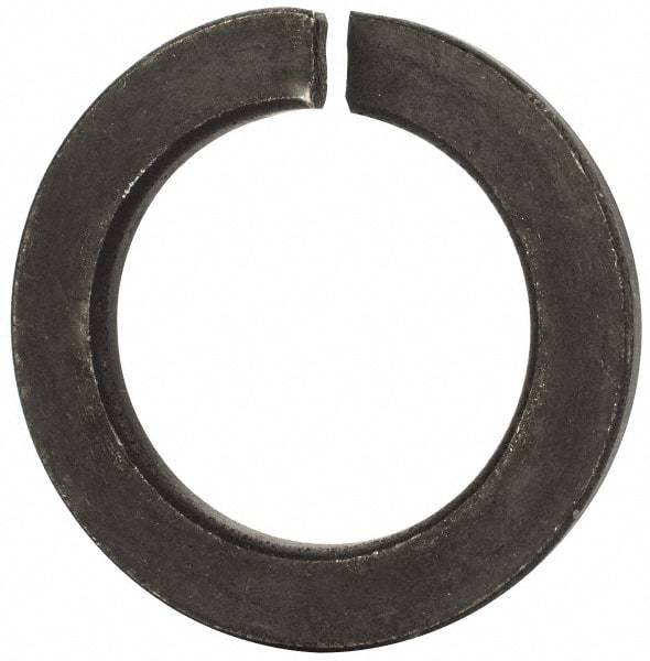 Value Collection - M48, 49mm ID, 75mm OD, 7mm Thick Split Lock Washer - Grade 8 Spring Steel, Uncoated, 49mm Min ID, 50.5mm Max ID - Industrial Tool & Supply