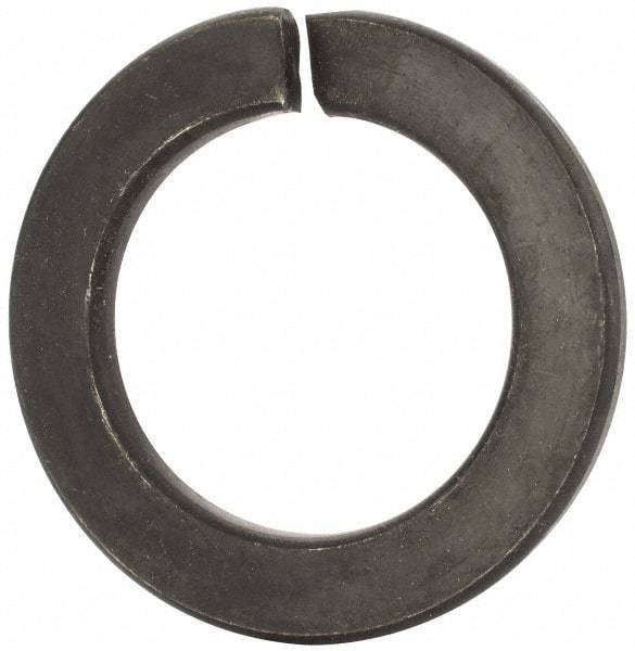 Value Collection - M52, 53mm ID, 83mm OD, 8mm Thick Split Lock Washer - Grade 8 Spring Steel, Uncoated, 53mm Min ID, 54.5mm Max ID - Industrial Tool & Supply
