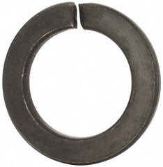 Value Collection - M52, 53mm ID, 83mm OD, 8mm Thick Split Lock Washer - Grade 8 Spring Steel, Uncoated, 53mm Min ID, 54.5mm Max ID - Industrial Tool & Supply