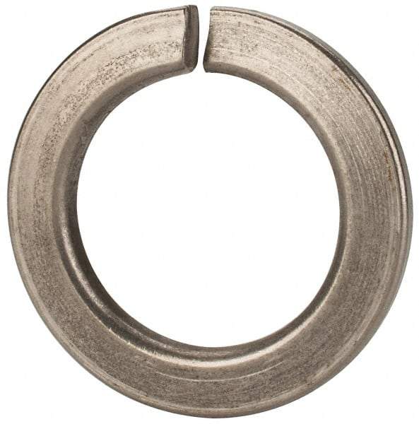 Value Collection - M36, 36.5mm ID, 58.2mm OD, 6mm Thick Split Lock Washer - 18-8 Austenitic Grade A2 Stainless Steel, Uncoated, 36.5mm Min ID, 37.7mm Max ID - Industrial Tool & Supply