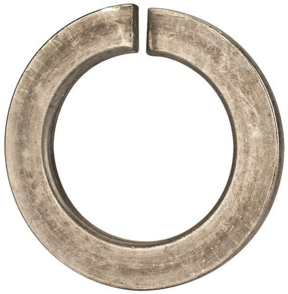 Value Collection - M45, 45.5mm ID, 71.2mm OD, 7mm Thick Split Lock Washer - 18-8 Austenitic Grade A2 Stainless Steel, Uncoated, 45.5mm Min ID, 46.7mm Max ID - Industrial Tool & Supply