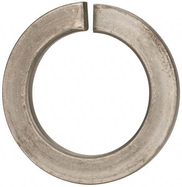 Value Collection - M48, 49mm ID, 75mm OD, 7mm Thick Split Lock Washer - 18-8 Austenitic Grade A2 Stainless Steel, Uncoated, 49mm Min ID, 50.5mm Max ID - Industrial Tool & Supply