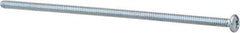 Value Collection - #6-32 UNC, 4" Length Under Head Phillips Drive Machine Screw - Pan Head, Grade J82 Steel, Zinc-Plated Finish, Without Washer - Industrial Tool & Supply