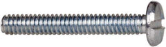 Value Collection - #2-56 UNC, 5/8" Length Under Head Slotted Drive Machine Screw - Binding Head, Grade J82 Steel, Zinc-Plated Finish, Without Washer - Industrial Tool & Supply