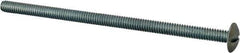 Value Collection - 1/4-20 UNC, 5" Length Under Head Slotted Drive Machine Screw - Truss Head, Grade J82 Steel, Zinc-Plated Finish, Without Washer - Industrial Tool & Supply