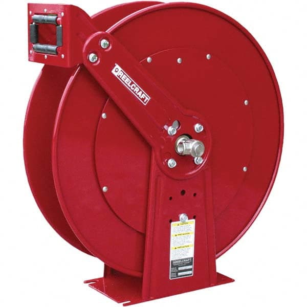 Reelcraft - 75' Spring Retractable Hose Reel - Industrial Tool & Supply