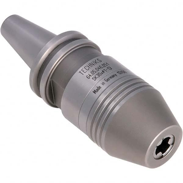 Techniks - Drill Chucks Maximum Drill Chuck Capacity (Inch): 1/2 Minimum Drill Chuck Capacity (Inch): 1/16 - Industrial Tool & Supply