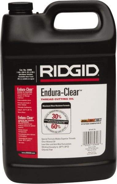 Ridgid - Endura Clear Cutting Oil - Industrial Tool & Supply