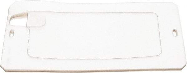 Allegro - Lens Cover for Nova 2000 Blasting Helmet System - Clear, Compatible with Nova 2000 - Industrial Tool & Supply