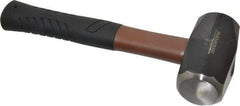 Paramount - 3 Lb Head Drilling Hammer - 10-5/8" OAL, Fiberglass Handle - Industrial Tool & Supply