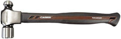 Paramount - 1 Lb Head Ball Pein Hammer - Carbon Fiber Handle, 13-1/4" OAL - Industrial Tool & Supply