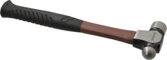 Paramount - 1 Lb Head Ball Pein Hammer - Fiberglass Handle, 12-7/8" OAL - Industrial Tool & Supply